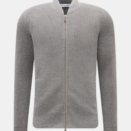 Iris von Arnim - Herren - Cashmere Strickjacke %27Curt%27 grau Iris von Arnim - Herren - Cashmere Strickjacke %27Curt%27 grau