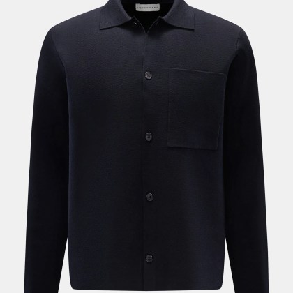 Kiefermann - Herren - Merino Jersey-Cardigan %27Clemenso%27 dark navy Kiefermann - Herren - Merino Jersey-Cardigan %27Clemenso%27 dark navy