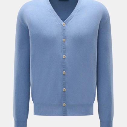 Bruno Manetti - Herren - Cashmere Cardigan rauchblau Bruno Manetti - Herren - Cashmere Cardigan rauchblau