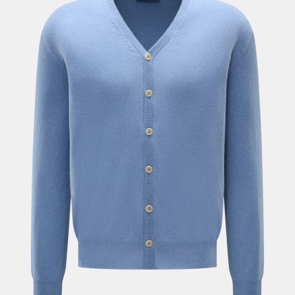 Bruno Manetti - Herren - Cashmere Cardigan rauchblau Bruno Manetti - Herren - Cashmere Cardigan rauchblau