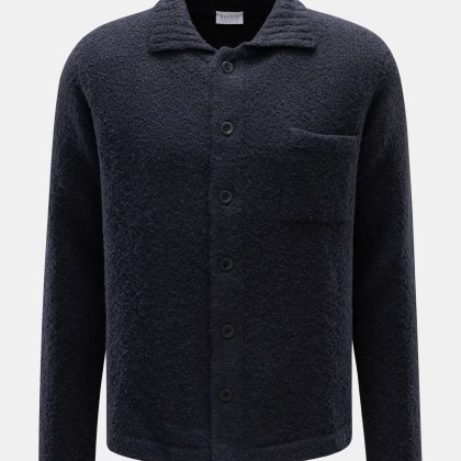 04651/ A trip in a bag - Herren - Cardigan %27Chunky Overshirt%27 navy 04651/ A trip in a bag - Herren - Cardigan %27Chunky Overshirt%27 navy