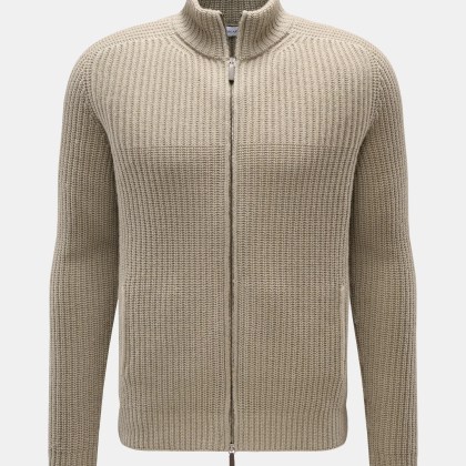 Iris von Arnim - Herren - Cashmere Strickjacke %27Avenor%27 graugrün Iris von Arnim - Herren - Cashmere Strickjacke %27Avenor%27 graugrün