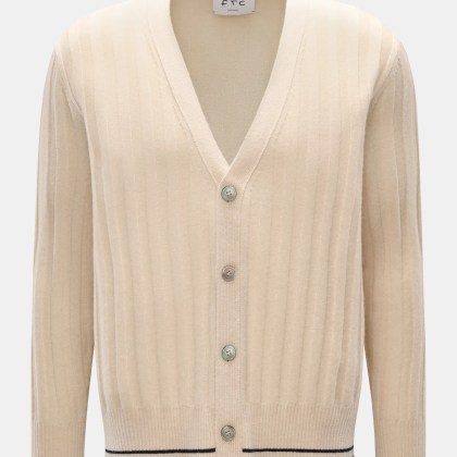 FTC - Herren - Cashmere Cardigan beige FTC - Herren - Cashmere Cardigan beige