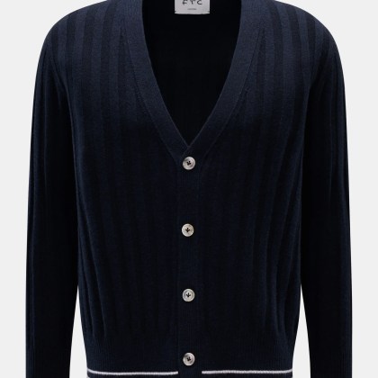FTC - Herren - Cashmere Cardigan navy FTC - Herren - Cashmere Cardigan navy