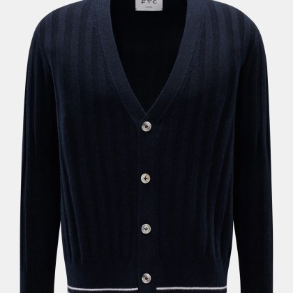 FTC - Herren - Cashmere Cardigan navy FTC - Herren - Cashmere Cardigan navy