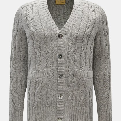 FTC - Herren - Cardigan grau meliert FTC - Herren - Cardigan grau meliert