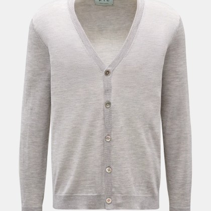FTC - Herren - Cardigan grau meliert FTC - Herren - Cardigan grau meliert