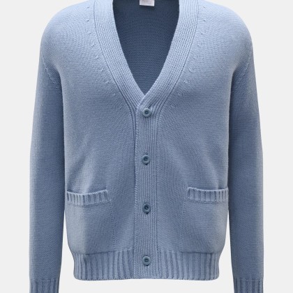 04651/ A trip in a bag - Herren - Cardigan %27Foggy%27 rauchblau 04651/ A trip in a bag - Herren - Cardigan %27Foggy%27 rauchblau