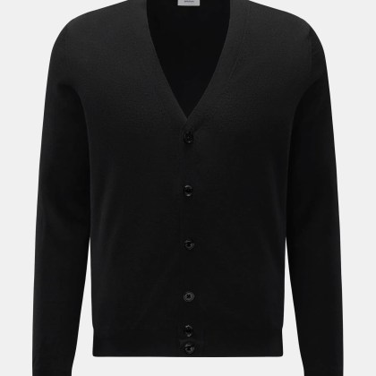 von Braun - Herren - Merino Cardigan schwarz von Braun - Herren - Merino Cardigan schwarz