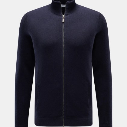 von Braun - Herren - Cashmere Strickjacke navy von Braun - Herren - Cashmere Strickjacke navy