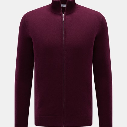 von Braun - Herren - Cashmere Strickjacke bordeaux von Braun - Herren - Cashmere Strickjacke bordeaux