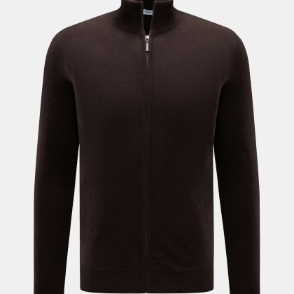 von Braun - Herren - Cashmere Strickjacke dunkelbraun von Braun - Herren - Cashmere Strickjacke dunkelbraun