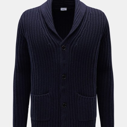 von Braun - Herren - Cashmere Cardigan navy von Braun - Herren - Cashmere Cardigan navy