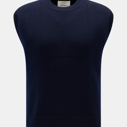Lisa Yang - Herren - Cashmere Pullunder %27Dennis%27 navy Lisa Yang - Herren - Cashmere Pullunder %27Dennis%27 navy