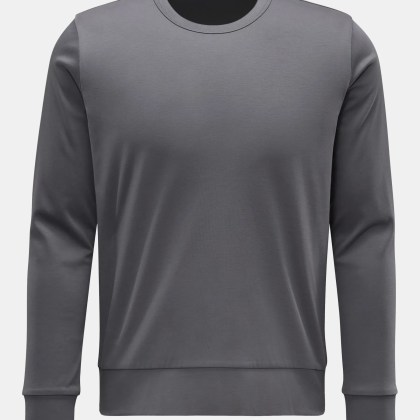 Stefan Brandt - Herren - Rundhals-Sweatshirt %27Eden%27 dunkelgrau Stefan Brandt - Herren - Rundhals-Sweatshirt %27Eden%27 dunkelgrau