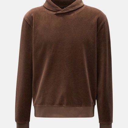 04651/ A trip in a bag - Herren - Sweatshirt %27soft Cord Turtle%27 braun 04651/ A trip in a bag - Herren - Sweatshirt %27soft Cord Turtle%27 braun