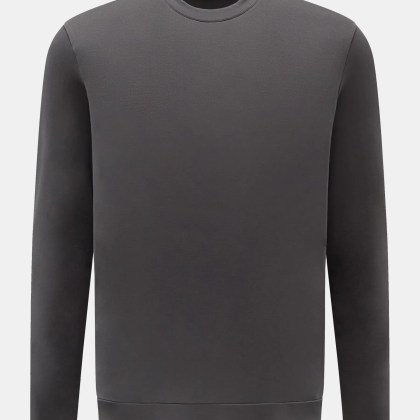 Stefan Brandt - Herren - Rundhals-Longsleeve %27Eder%27 dunkelgrau Stefan Brandt - Herren - Rundhals-Longsleeve %27Eder%27 dunkelgrau