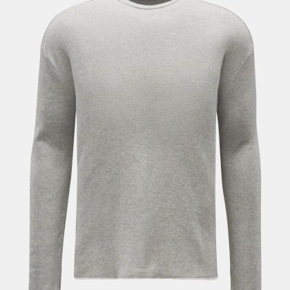 Kiefermann - Herren - Rundhals-Sweatshirt %27Eugeno%27 hellgrau meliert Kiefermann - Herren - Rundhals-Sweatshirt %27Eugeno%27 hellgrau meliert