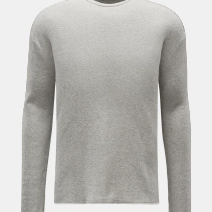 Kiefermann - Herren - Rundhals-Sweatshirt %27Eugeno%27 hellgrau meliert Kiefermann - Herren - Rundhals-Sweatshirt %27Eugeno%27 hellgrau meliert