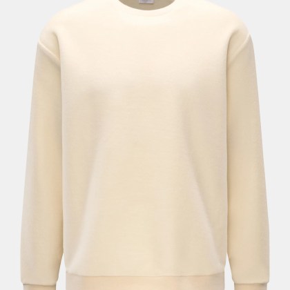 04651/ A trip in a bag - Herren - Rundhalspullover creme 04651/ A trip in a bag - Herren - Rundhalspullover creme