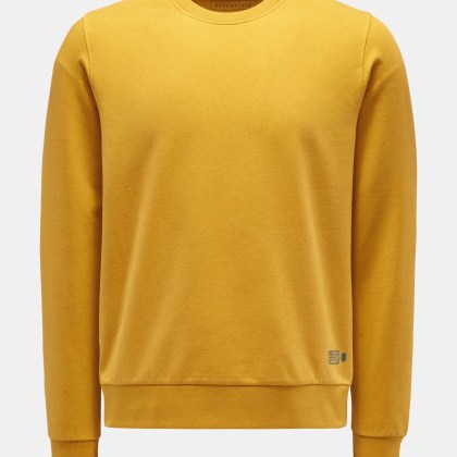 BRAUN Hamburg Essentials - Herren - Rundhals-Sweatshirt gelb BRAUN Hamburg Essentials - Herren - Rundhals-Sweatshirt gelb