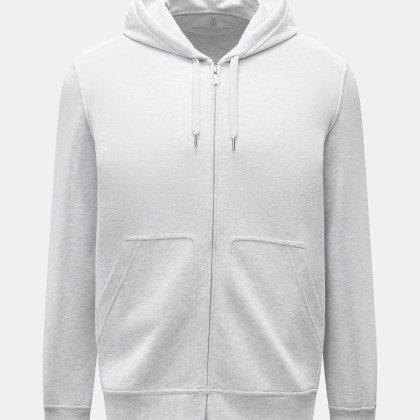 Brunello Cucinelli - Herren - Sweatjacke hellgrau Brunello Cucinelli - Herren - Sweatjacke hellgrau