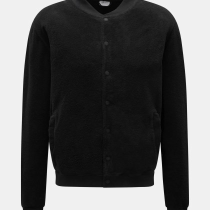 04651/ A trip in a bag - Herren - Fleece-Blouson schwarz 04651/ A trip in a bag - Herren - Fleece-Blouson schwarz