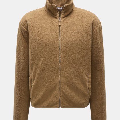 04651/ A trip in a bag - Herren - Fleece-Sweatjacke taupe 04651/ A trip in a bag - Herren - Fleece-Sweatjacke taupe