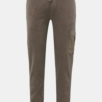 04651/ A trip in a bag - Herren - Fleece-Cargo-Sweathose %27Oyster%27 graubraun 04651/ A trip in a bag - Herren - Fleece-Cargo-Sweathose %27Oyster%27 graubraun