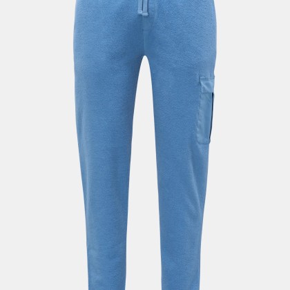 04651/ A trip in a bag - Herren - Fleece-Cargo-Sweathose %27Oyster%27 rauchblau 04651/ A trip in a bag - Herren - Fleece-Cargo-Sweathose %27Oyster%27 rauchblau