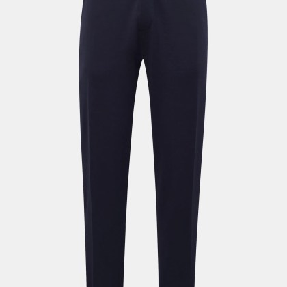 04651/ A trip in a bag - Herren - Baumwoll-Piqué Jogpants navy 04651/ A trip in a bag - Herren - Baumwoll-Piqué Jogpants navy