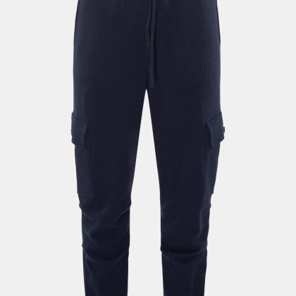 von Braun - Herren - Cashmere Cargo-Jogpants navy von Braun - Herren - Cashmere Cargo-Jogpants navy