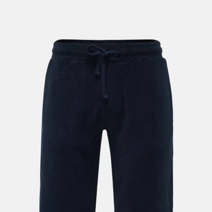 04651/ A trip in a bag - Herren - Frottee-Bermudas %27Oyster%27 dark navy 04651/ A trip in a bag - Herren - Frottee-Bermudas %27Oyster%27 dark navy