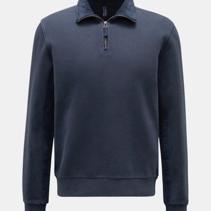 04651/ A trip in a bag - Herren - Sweat-Troyer %27AF 1/4 Zip%27 navy 04651/ A trip in a bag - Herren - Sweat-Troyer %27AF 1/4 Zip%27 navy