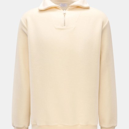 04651/ A trip in a bag - Herren - Troyer %27Cw Quarter Zip%27 creme 04651/ A trip in a bag - Herren - Troyer %27Cw Quarter Zip%27 creme