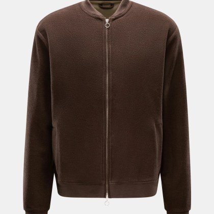 04651/ A trip in a bag - Herren - Blouson dunkelbraun 04651/ A trip in a bag - Herren - Blouson dunkelbraun