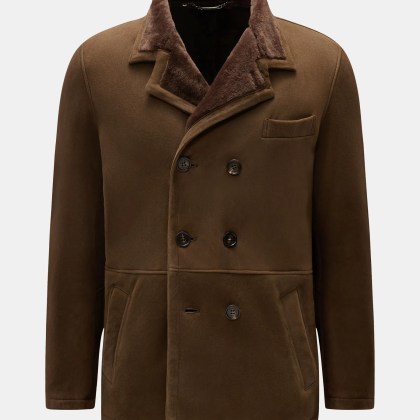 Rifugio - Herren - Lammfelljacke braun Rifugio - Herren - Lammfelljacke braun