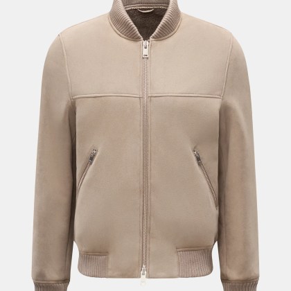 Arma - Herren - Lammfellblouson %27Gillo%27 taupe Arma - Herren - Lammfellblouson %27Gillo%27 taupe