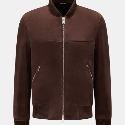 Arma - Herren - Lammfellblouson %27Gillo%27 dunkelbraun Arma - Herren - Lammfellblouson %27Gillo%27 dunkelbraun