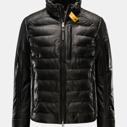 Parajumpers - Herren - Lederjacke %27Ernie%27 schwarz Parajumpers - Herren - Lederjacke %27Ernie%27 schwarz