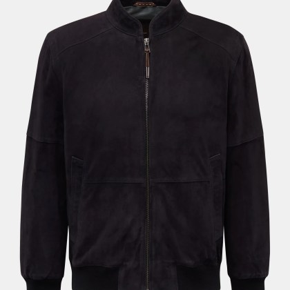 Windsor - Herren - Veloursleder Blouson %27Borello%27 navy Windsor - Herren - Veloursleder Blouson %27Borello%27 navy