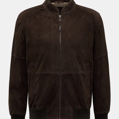 Windsor - Herren - Veloursleder Blouson %27Borello%27 dunkelbraun Windsor - Herren - Veloursleder Blouson %27Borello%27 dunkelbraun