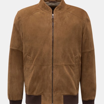 Windsor - Herren - Veloursleder Blouson %27Borello%27 braun Windsor - Herren - Veloursleder Blouson %27Borello%27 braun