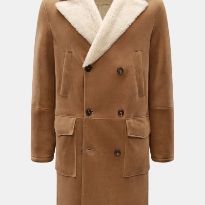 Manzoni 24 - Herren - Lammfellmantel braun Manzoni 24 - Herren - Lammfellmantel braun