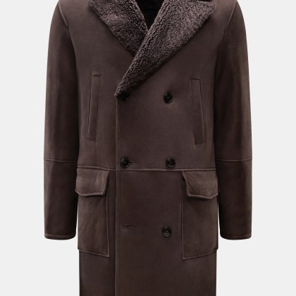 Manzoni 24 - Herren - Lammfellmantel dunkelbraun Manzoni 24 - Herren - Lammfellmantel dunkelbraun