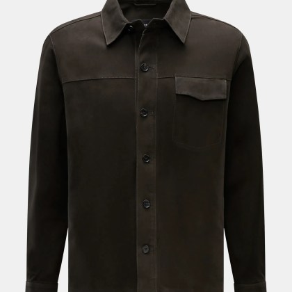 Arma - Herren - Velourslederjacke %27Dillen%27 anthrazit Arma - Herren - Velourslederjacke %27Dillen%27 anthrazit