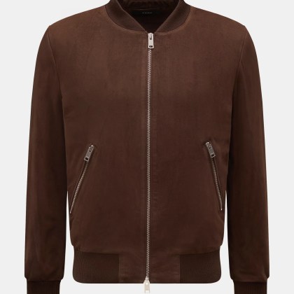 Arma - Herren - Veloursleder Blouson %27Didier%27 braun Arma - Herren - Veloursleder Blouson %27Didier%27 braun