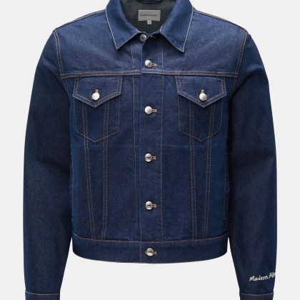 Maison Kitsuné - Herren - Jeansjacke %27Trucker%27 navy Maison Kitsuné - Herren - Jeansjacke %27Trucker%27 navy