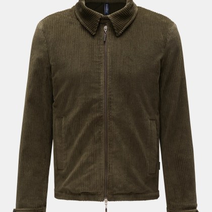 04651/ A trip in a bag - Herren - Cordjacke %27Cord Blouson%27 oliv 04651/ A trip in a bag - Herren - Cordjacke %27Cord Blouson%27 oliv