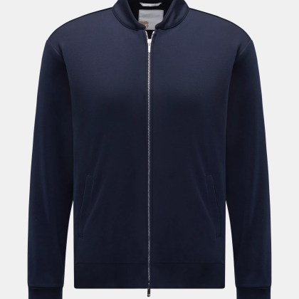 Marco Pescarolo - Herren - Jersey-Blouson %27Franky%27 navy Marco Pescarolo - Herren - Jersey-Blouson %27Franky%27 navy